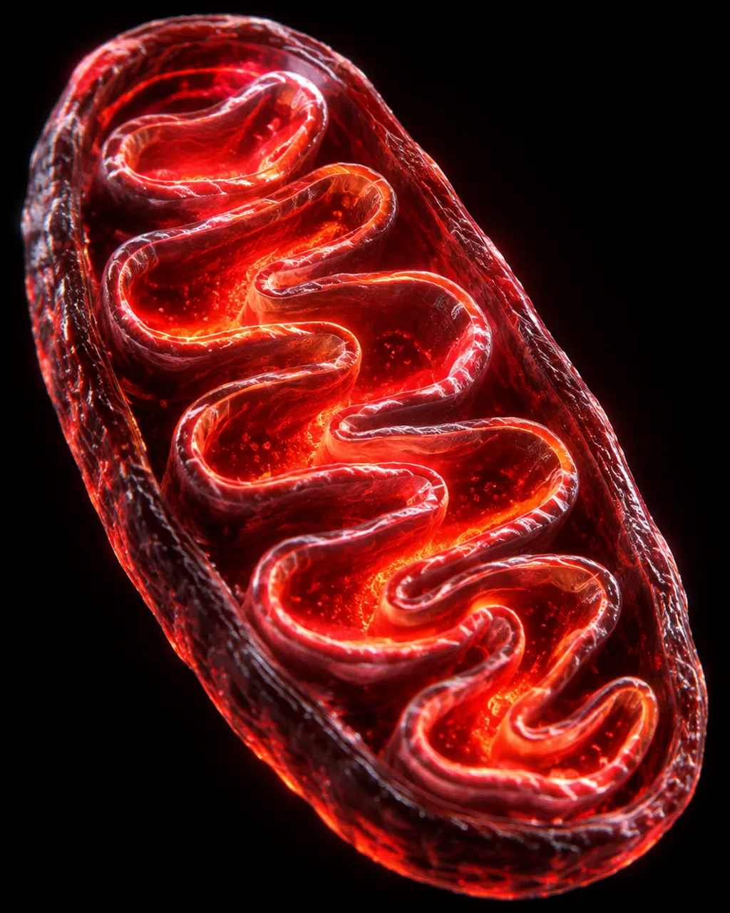 Abstract laboratory illustration for the Cellular & Mitochondrial research class